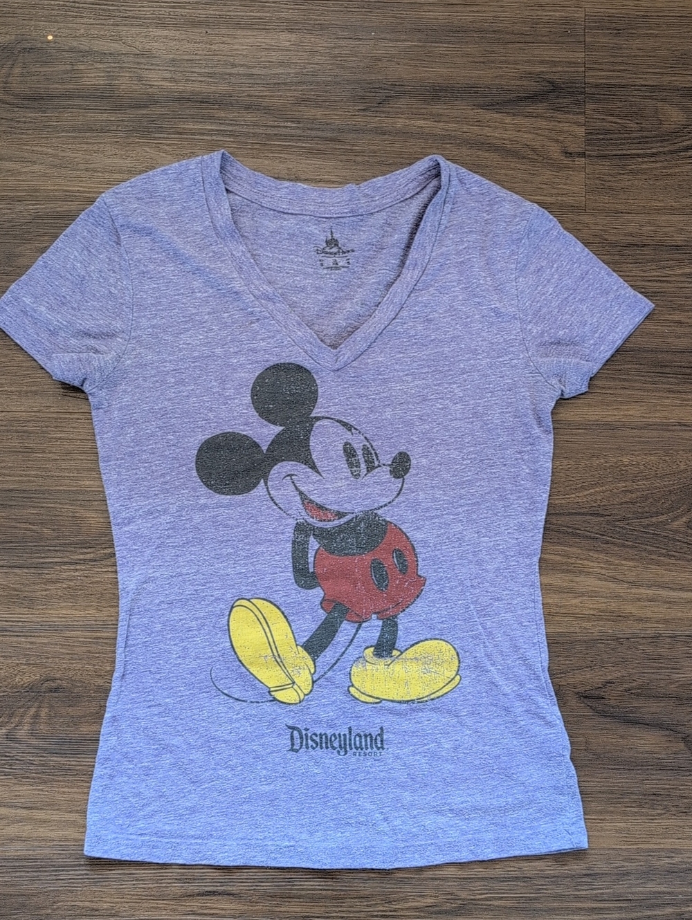 Women's Heathered Mickey Tshirt